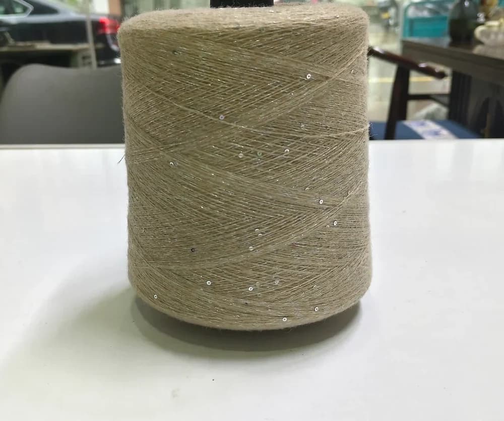 银丝朱片方向门市筒纱实拍参考